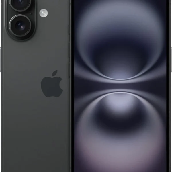 Apple iPhone 16 128 GB: 5G phone with camera control, A18 chip. Compatible with AirPods; Black New